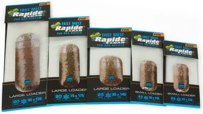 Produktbild von Fox Edges Rapide Refills Fast Melt - PVA Beutel, Größe/Packungsinhalt:55x120mm - 25 Stück