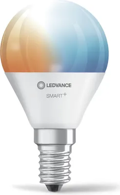 Obrázek produktu pro LEDVANCE Chytrá LED žárovka s technologií WiFi, patice E14, stmívatelná, možnost změny barvy světla (2700-6500K), nahrazuje žárovky 40 W, SMART+ WiFi Mini Bulb Tunable White, 1 balení