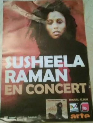 Produktbild von Susheela Raman – Plakat / Poster – 40x60 cm