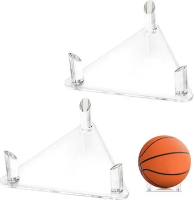 Produktbild von Transparante ballenhouder-Set aus Glas