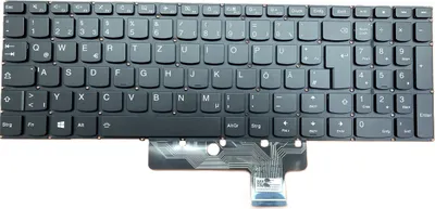 Produktbild von DEUTSCHE - Tastatur Keyboard Beleuchtung kompatibel für Lenovo IdeaPad 510-15ISK 80SR00FCMH