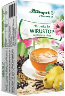 Produktbild von Herbapol Fix WIRUSTOP Tee 20 Beutel