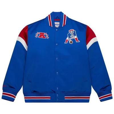Produktbild von M&N Heavyweight Satin Jacke NFL New England Patriots - L