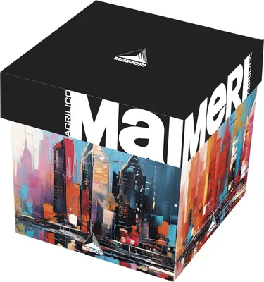 Obrázek produktu pro Maimeri Acrilico Sada akrylových barev New York 9 x 75 ml