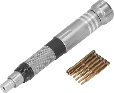 Produktbild von Multifunktionales Schraubendreher-Set, Stift-Reparaturschraubendreher mit 6 einziehbaren Bits BT8927B