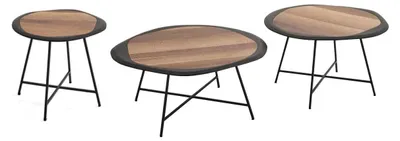 Immagine prodotto di Tavolini da caffè, tavolini ausiliari, tavoli rotondi, colore nero, stile italiano