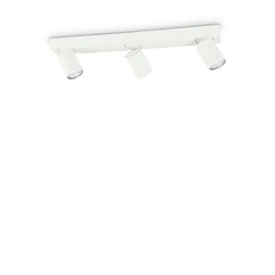 Produktbild von Ideal Lux RUDY GU10 Deckenleuchte 3x dimmbar Weiss warmweiss 229065