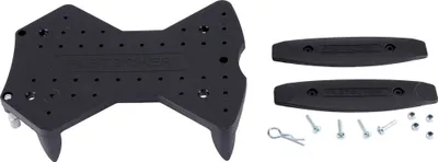 Zdjęcie produktu dla Pletscher ZG-49-500 (klips) 51866.00 3-punktowy plastikowy adapter do bagażnika systemu Pletscher, czarny