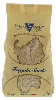 Produktbild von Tanda&Spada Fregula Sarda Tradizionale 500g – Authentische sardische Perlgriesspasta