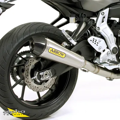 Produktbild von ARROW Auspuff X-KONE für Yamaha MT07 / Tracer 700 2014-2020, Edelstahl (Nur mit ARROW Krümmer)