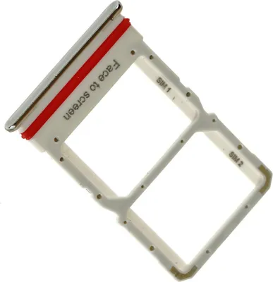 Produktbild von Simkarten Halter für Xiaomi Mi 10 lite, Weiß