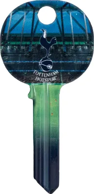 Produktbild von Tottenham Hotspur FC - Schlüsselrohling, Stadion TA13151 (Einheitsgröße) (Grün/Blau/Schwarz)