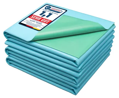 Produktbild von Teichbau UV Stabilisiert Folie Gartenteich Fischteich Bachlauf GD-0223 (6x10 m Blau-Grün)