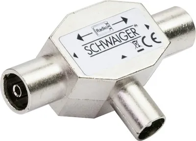 Produktbild von Aufsteckverteiler Rundfunk 2-fach für Antennen- und Kabelanlagen 4 dB