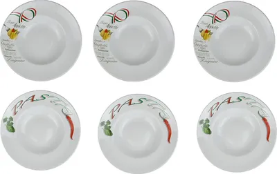Produktbild von Pastateller mit Muster Ø 30cm von Retsch Arzberg, Porzellan (6 Stück im Set)