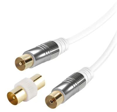 Produktbild von VIVanco™Satellitenantennenkabel mit Ferritkern, 90 dB