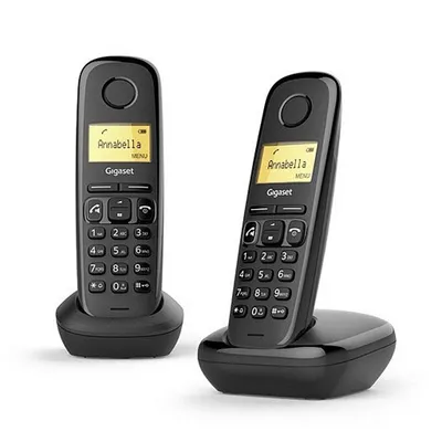 Image de Gigaset A270 - Téléphone DECT Duo - Noir