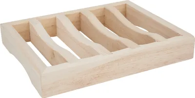 Produktbild von VBS Holz-Seifenablage, 11 x 8,5 x 1,5cm