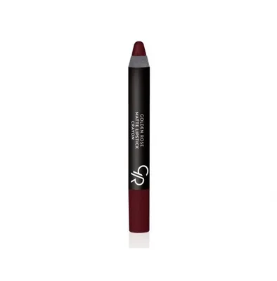 A single lipstick crayon is shown vertically against a white background.