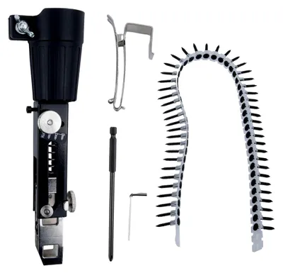Produktbild von Nageladapter für Kettennägel zur Umwandlung Ihrer elektrischen Bohrmaschine, einstellbare Tiefenlänge (1 Set)