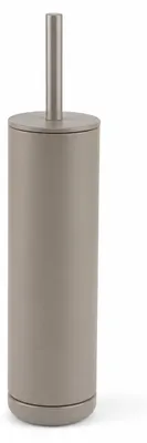 Produktbild von WC-Garnitur 9x39cm Beige Taupe Edelstahl Toilettenbürstenhalter, KI-generiertes Bild