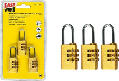Produktbild von Kofferzahlenschlosssatz