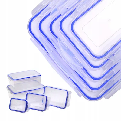 Produktbild von Plastikbehälter Für Lebensmittel Boxen Set 5 Stück Kamille