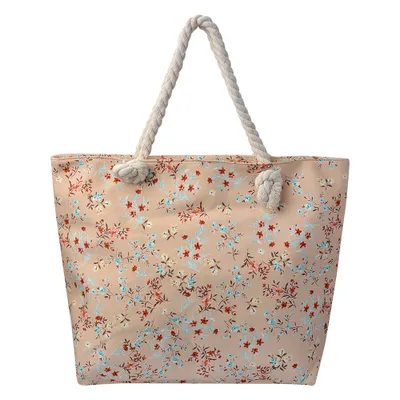 Obrázok produktu pre Plážová taška Juleeze 43x33 cm Béžová Polyester Kvety