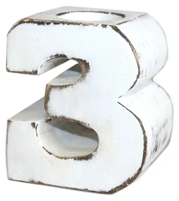 Imagen del producto de Número de cumpleaños de madera - 3