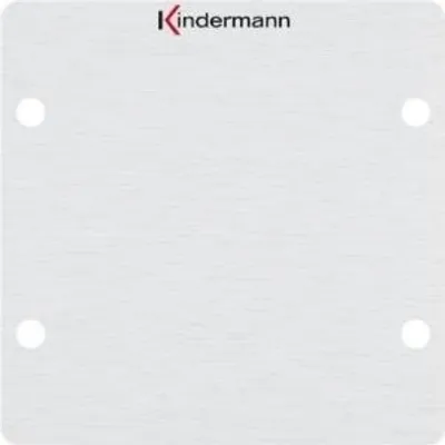 Produktbild von Kindermann Blindblende Vollblende 50 x 50 mm Aluminium eloxiert