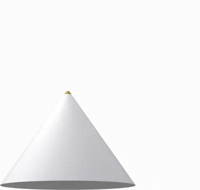 Immagine prodotto di Paralume per lampada a sospensione, bianco, conico, 35 cm, Nowodvorski ZENITH M