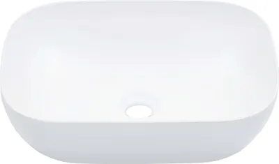 Immagine prodotto di Lavandino 45,5x32x13 cm in Vetroceramica Bianco