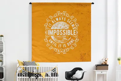 Obrázek produktu pro MuchoWow® Tapiserie Věšení na zeď Vintage - Moon - Design 180x180 Tapiserie dekorace Nástěnná šála