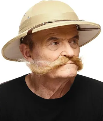 Produktbild von Mutton Chops Farbe: grau-weiß meliert