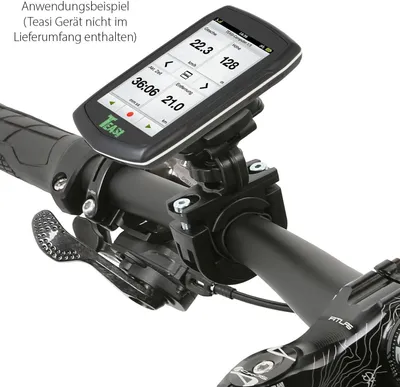 Produktbild von Wicked Chili Fahrradhalterung für Teasi one4 / one3 eXtend / one3 / one2 / one / Core / Pro Pulse und SMAR.T Power (Sicherungsgummi / QuickFix-System /  Germany) schwarz