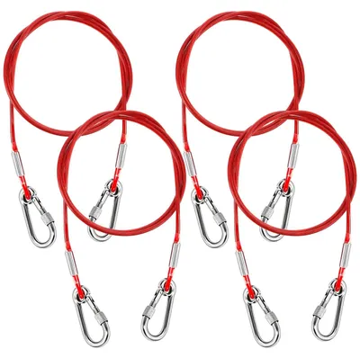 Productafbeelding van Set van 4 Veiligheidskabels voor Aanhangers en Caravans