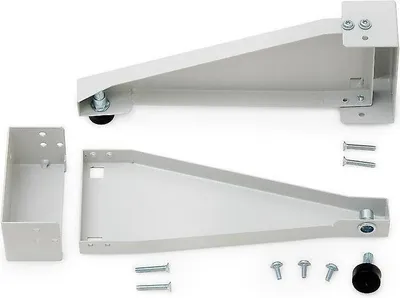 Produktbild von Stabilisierungssatz für Sockel, schwarz, Kippschutz Standverteiler
