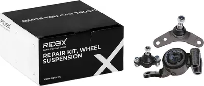 Produktbild von RIDEX 771R0232 Reparatursatz Radaufhängung Querlenker für MINI Schrägheck (R50, R53) Vorne Links Unten