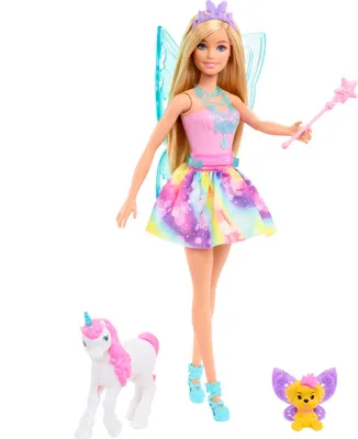 Produktbild von Barbie Dreamtopia Märchen-Adventskalender 2022, Meerjungfrau-/Prinzessin-Puppe