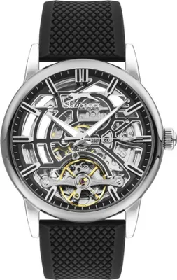 Produktbild von Herrenuhr SLAZENGER SL.09.2267.1.01 schwarz Fashion Skelett