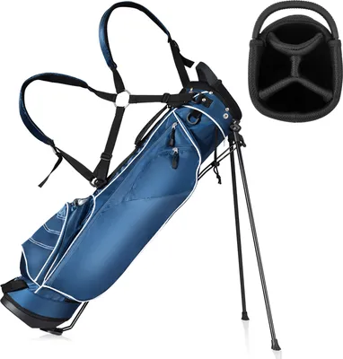 Produktbild von GOPLUS Golftasche, Golfbag, Golf Stand Bag mit Pencil Bag, Profi-Reisebag, Ständerbag mit Gurt, Farbewahl
