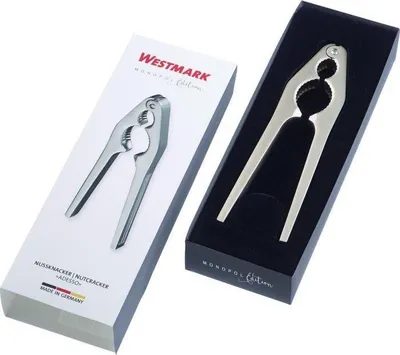 Obrázok produktu pre Luskáčik na orechy Westmark, saténový povrch, zinkový odliatok, dĺžka: 17,8 cm, Adesso, strieborný, 16733380