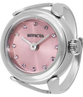 Produktbild von Invicta Mini 49072 Damenarmbanduhr - Quartz Bewegung - Edelstahl mit Rosa Zifferblatt - 17 mm