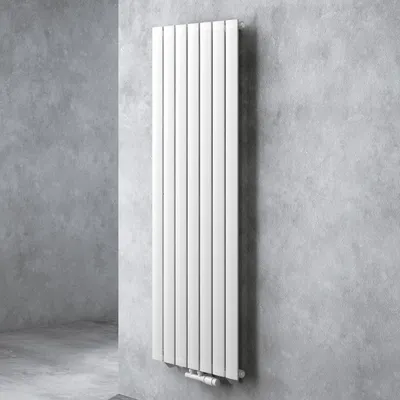 Immagine prodotto di doporro Radiatore Verticale da Bagno 160x54cm, Radiatore a Pannello Termoarredo da Parete e Pavimento in Acciaio, Bianco