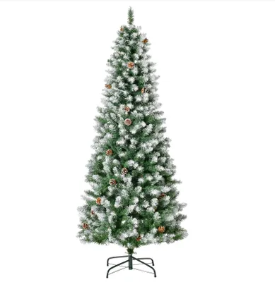 Produktbild von Künstlicher Weihnachtsbaum,Weihnachtsdeko, verschneite Spitzen, 180 cm