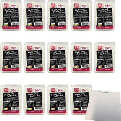 Produktbild von Hofgut Risotto + Paella Reis VPE (14x500g Packung) + usy Block