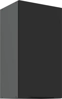 Produktbild von Oberschrank LUNARA – Breite 40 cm, Schwarz/Anthrazit
