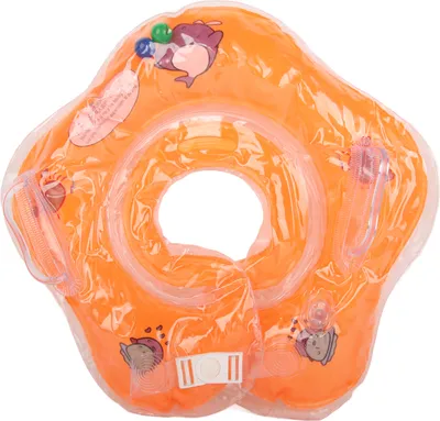 Produktbild von Säuglingshals Schwimmer Doppelluftdüse PVC -Beutel Leckage -Proof Schwimmring für Orange