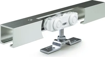 Produktbild von System przesuwny Rollan 40 NT 40kg 1650mm Skrzydło drewniane kompletne 50-59cm wm./dm.GEZE