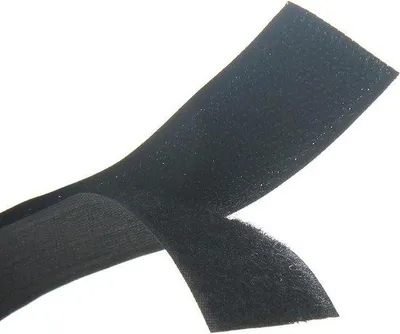 Immagine prodotto di Set di lacci in nylon nero con chiusura in velcro per bambini